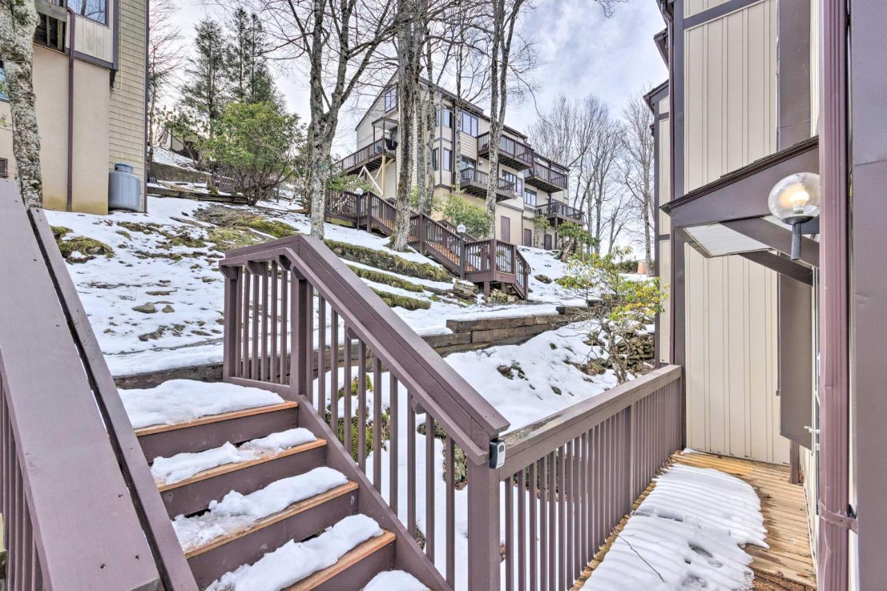 Beech Mountain Retreat With Pool Access Near Slopes!ヴィラ エクステリア 写真
